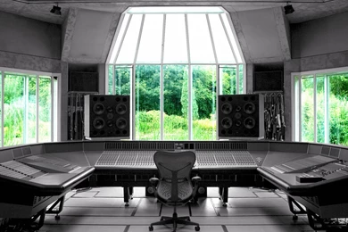 Download Wallpapers 3840x1200 Column, Regulators, Studio Mixer ...