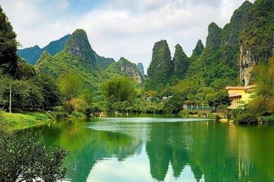 Wallpapers Green Natul Water Park Natural Landscape Hq For PC ...