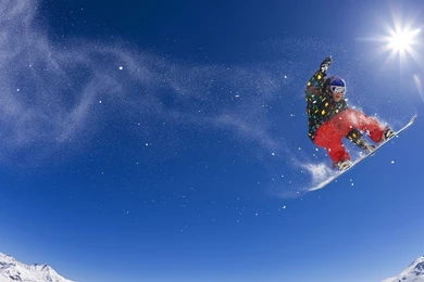 Extreme Snowboarding iPad 1 & 2 Wallpapers