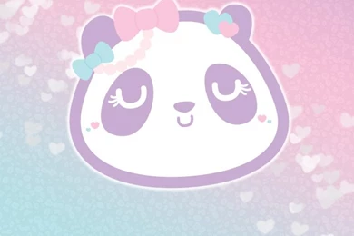 Wallpaperi531 150x150 Cute Pastel Heart Panda Wallpapers Set
