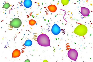 Birthday Confetti Backgrounds