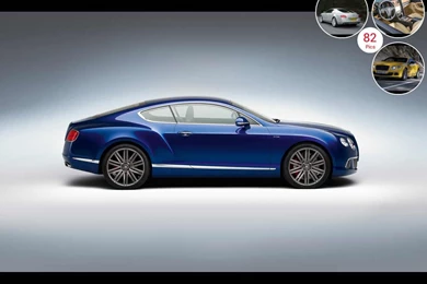 2013 Bentley Continental GT Speed   Side