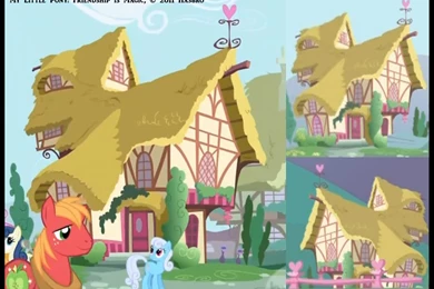 Melinda Rose – 3d Artist» My Little Pony: Ponyville Backgrounds ...