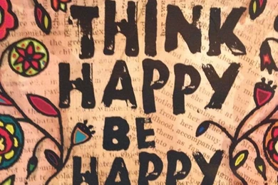 Think Happy Be Happy   Quote   Backgrounds