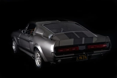 1967 Mustang Fastback Gone In 60 Seconds Eleanor Rear Angle ...