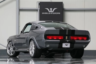 Ford Mustang Shelby Gt500 Eleanor Heckansicht   Spagheto Wheels