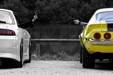 200sx Yellow Jdm Silvia S14 Rear View Wallpapers