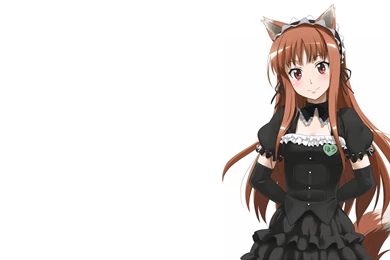 Spice And Wolf Dress Maids Red Eyes Holo