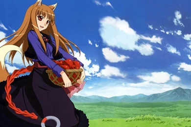 Wolf Anime Spice And Holo Spice And Wolf Holo HD Wallpapers ...