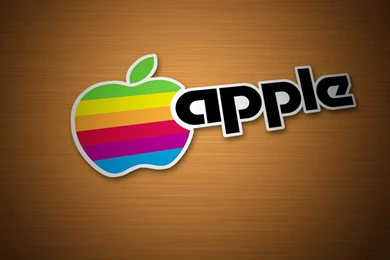 Cool Apple Logo Typography Design Wallpaper,design Wallpaper,logo ...