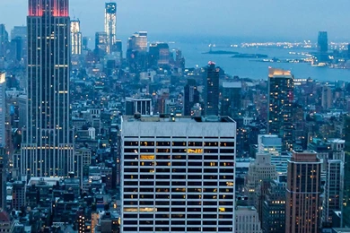 New York City Blue Dusk Android Wallpapers Free Download