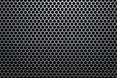 Silver Metal Backgrounds With Hexagon Holes And Light Reflection ...