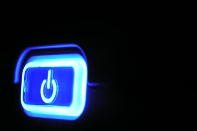 Glow Of The Power Button By Breadcrust On DeviantArt