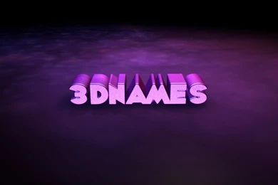 3D Name Wallpapers Make Your Name In 3D