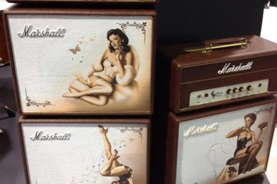 Marshall Pin up Amps.