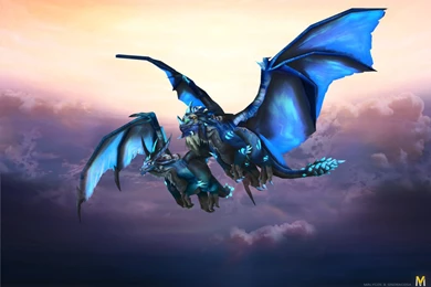 Blue Dragonflight On HailTheLife Binder   DeviantArt