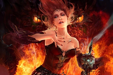 Best FANTASY GAMING Hot Girl Desktop Wallpaper Backgrounds Collection