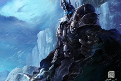 Artwork Dragons Lich King Sindragosa Video Games World Of Warcraft ...