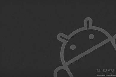 Download Android Grey Logo Wallpapers For Blackberry Playbook