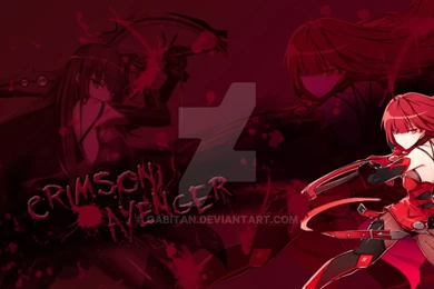 Crimson Avenger Wallpapers   VersA By GabiTan On DeviantArt