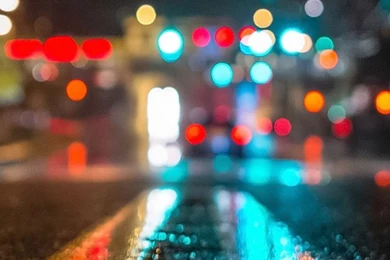 New York Street Close Up Bokeh   The iPhone Wallpapers