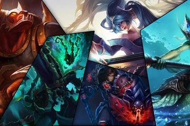 DeviantArt: More Like Collage League Of Legends Champions ...