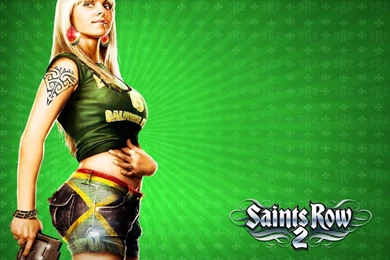 Blondie   Action Games Wallpapers Image Featuring Saints Row 2