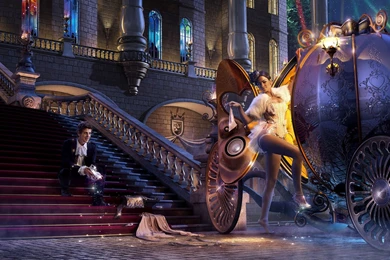 Strictly Wallpaper: Grown Up 3D Fairy Tale Wallpapers