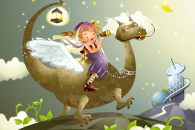 Fairy Tales Vector Wallpapers (2)