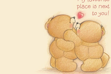 Wallpapers Cartoon Bears Cute Bear 1024x768