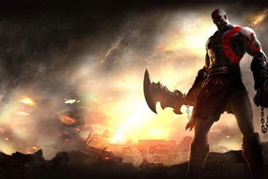 Video Games God Of War Kratos Wallpapers