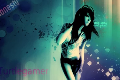 Headphone Girl Wallpapers 01 By Turtlegamer On DeviantArt