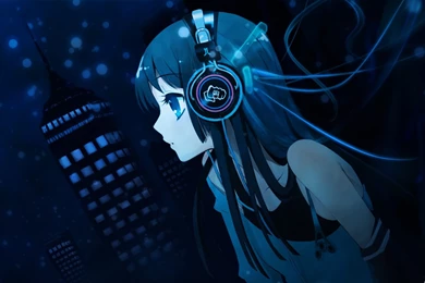 Anime Girl Wallpapers Wallchan Free Download Headphone Anime ...