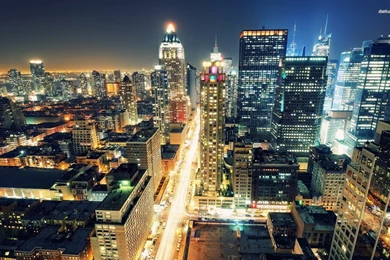 HD Beautiful New York Night Wallpapers HD Full Size ...