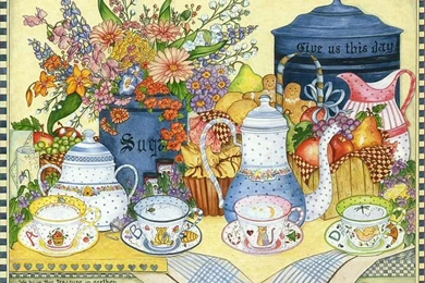 Peace Of Countryside   Ellen Stouffer Paintings Wallpapers 1 ...