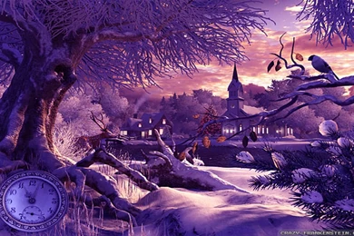 Country winter holidays wallpapers.jpg (1680×1050)