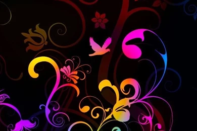 Rainbow On Black! My Fave!