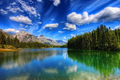 Mountains Clouds Landscapes Nature Hdr Photography 1280x1024 ...