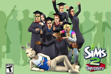 Sims 2 University   The Sims 2 Wallpapers (650033)   Fanpop