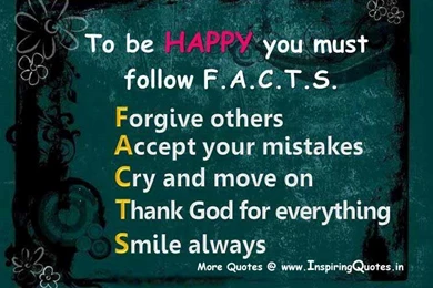 Steps To Be Happy In Life Quotes, How To Live Happy Life Thoughts ...