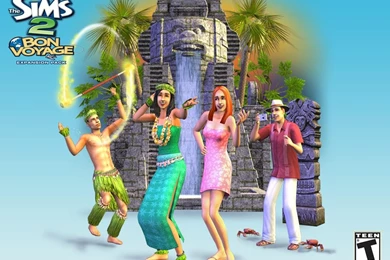 Sims 2: Bon Voyage, The   Wallpapers For The Game (wallpapers)
