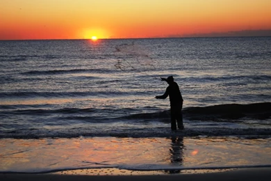 Tropical Beach Sunrise Wallpapers