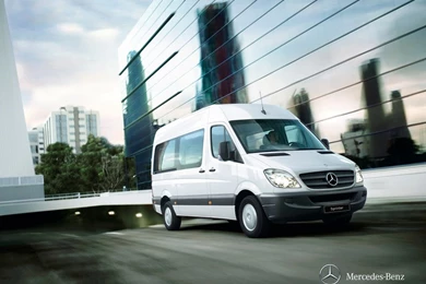 Mercedes Benz   Wallpapers Sprinter Van