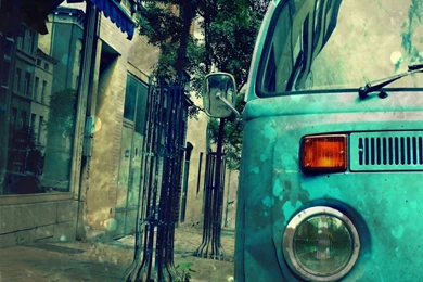 1024x768 Old VW Azure Van Desktop PC And Mac Wallpapers