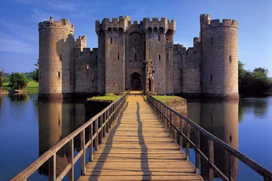Free Bodiam Castle In East Sussex England Computer Desktop Wallpapers