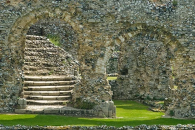 Photo Of Castle Acre Priory, Ruined Arches