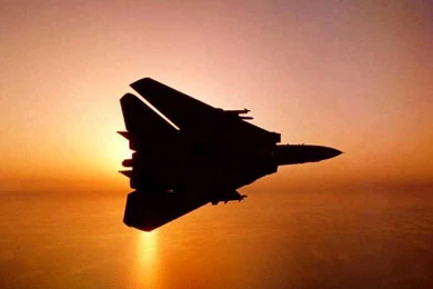 Grumman F 14 Tomcat Silhouette Sunset 1209020 Wallpapers   (