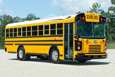 2008 Blue Bird All American F E School Bus Transport Semi Tractor ...