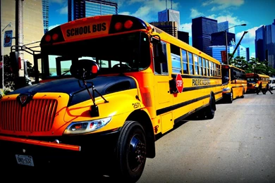 SuperHD.pics: School Bus Desktop Bakcgrounds