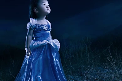 Cute Angel Cinderella Smart Kids Girl Wallpapers free hd for desktop